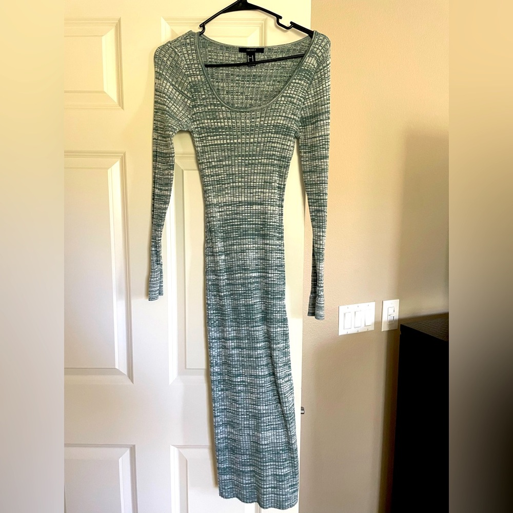 Sexy body contour sweater dress